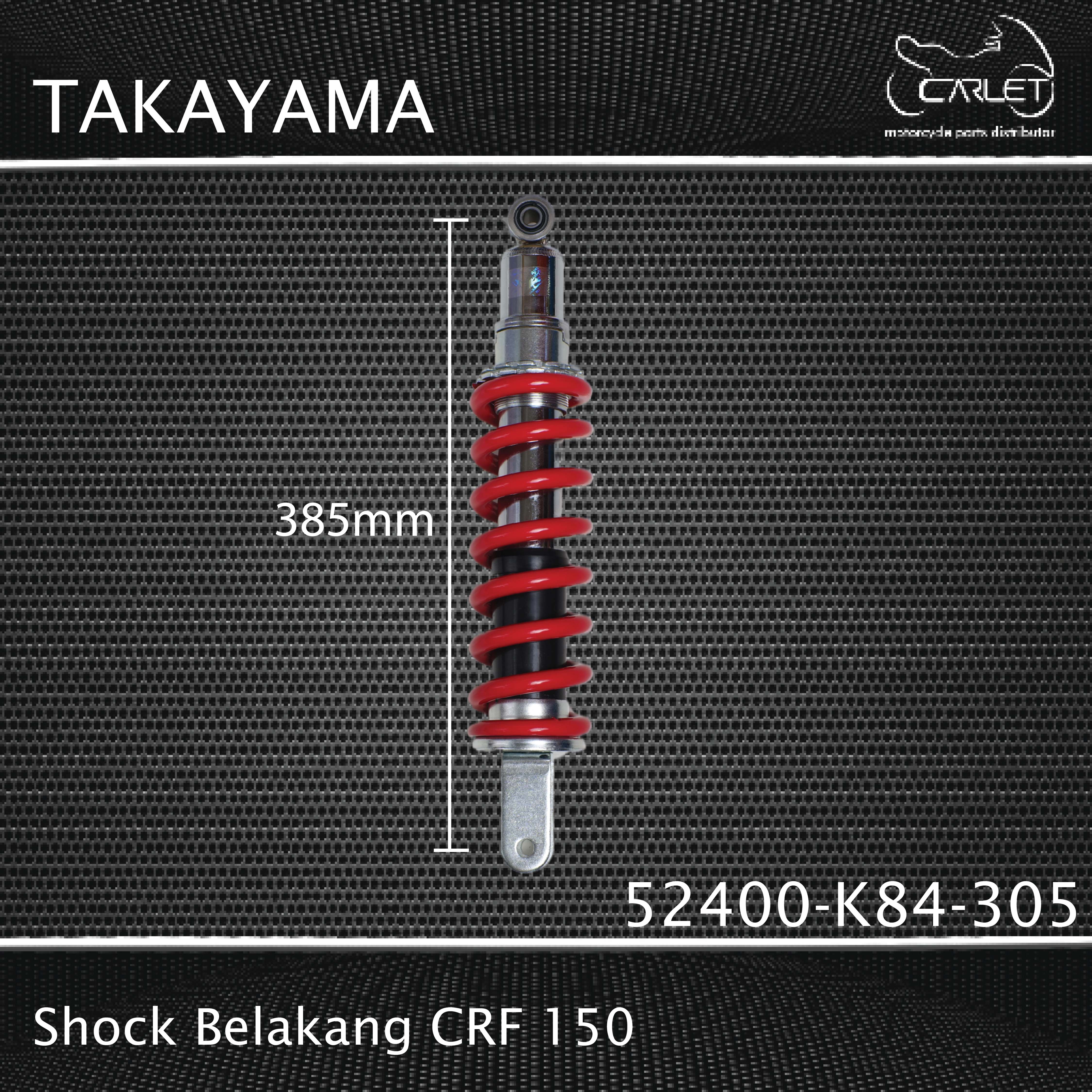 Takayama Shockbreaker Breker Belakang CRF 150